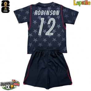 Yhdysvallat Miles Robinson #12 Vieraspaita Lapsille MM-kisat 2026 Lyhythihainen (+ shortsit)